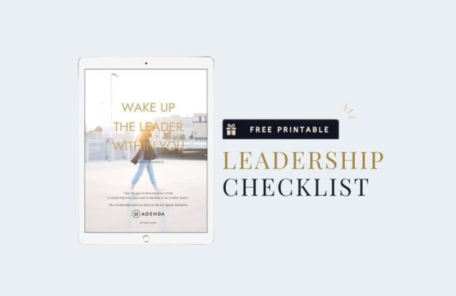 Leadership Checklist LH Agenda