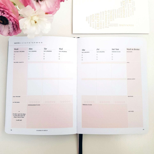 Leaders in Heels Phenomenal Woman Planner