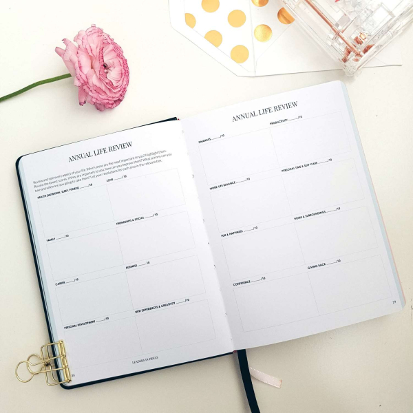 LH Planner – Weekly Medium - Black - Lightly marked stock sale (Vertical) - Image 7