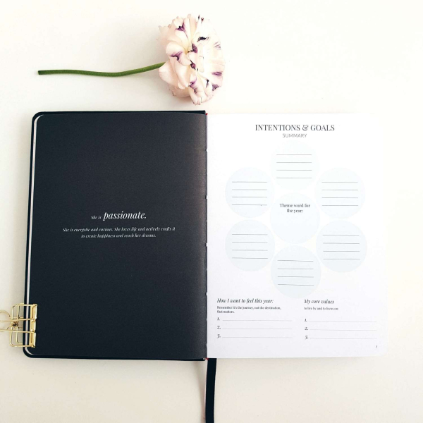 LH Planner – Weekly Medium - Black - Lightly marked stock sale (Vertical) - Image 5