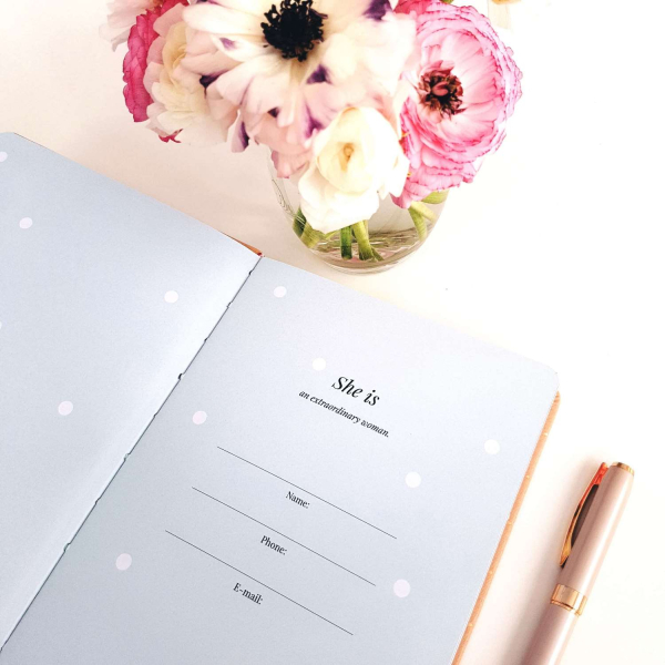 Phenomenal Woman 12-Month Planner - Tan - Lightly marked stock sale - Image 4