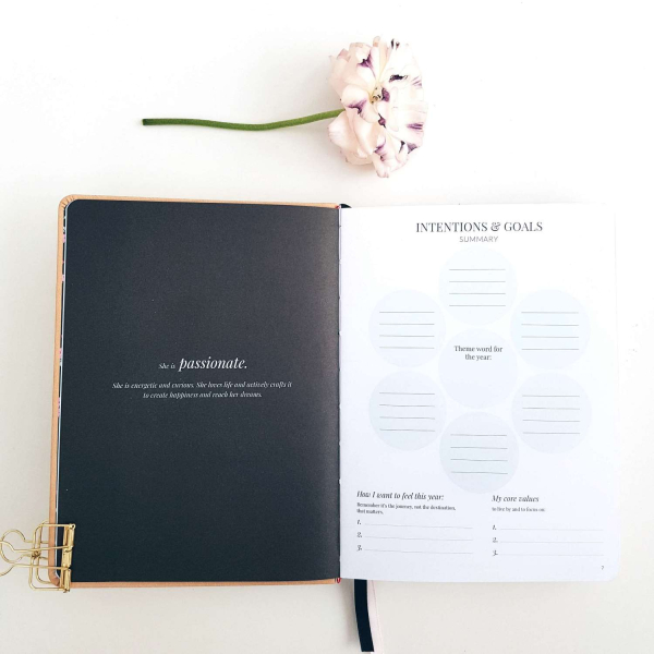 Phenomenal Woman 12-Month Planner - Tan - Lightly marked stock sale - Image 5