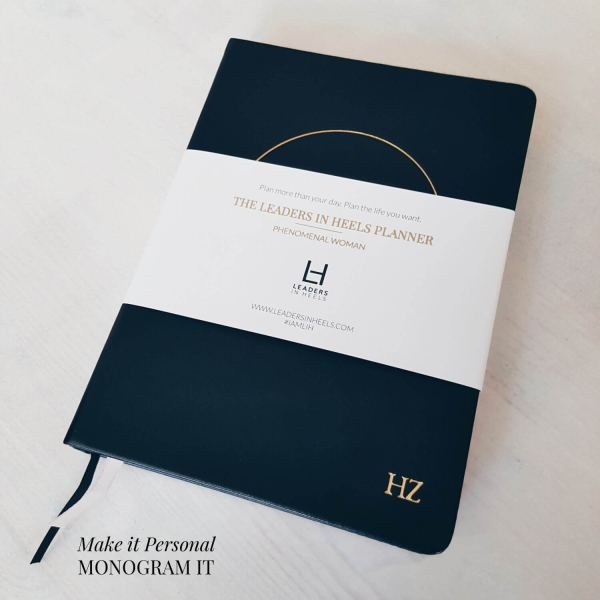 LH Planner – Weekly Medium - Black - Lightly marked stock sale (Vertical) - Image 3