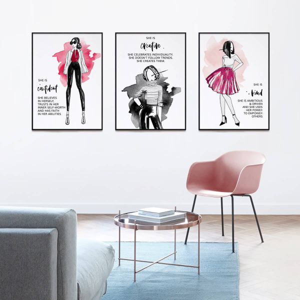SHE IS Collection - 6 digital Leadership PRINTS BUNDLE - Image 3