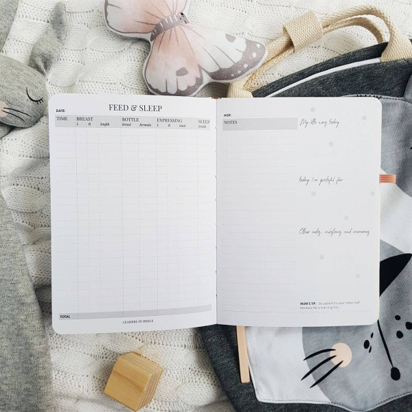 Tiny Little Miracle Baby Feeding Journal