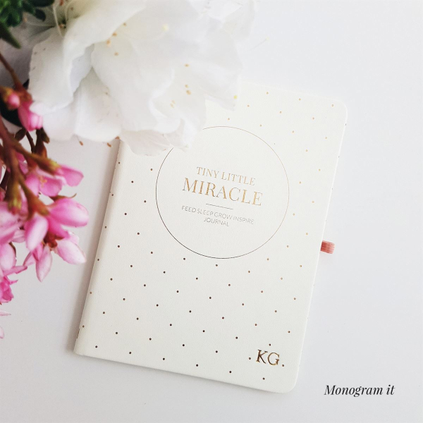 Tiny Little Miracle Baby Feeding Journal