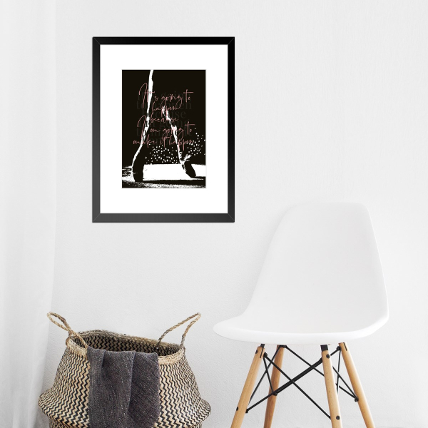 Its going to happen Leaders in Heels print