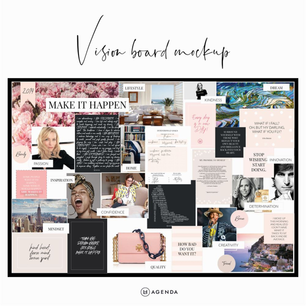LHA Make It Happen Vision board