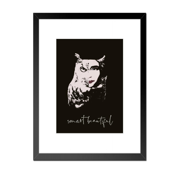Smart beautiful - digital inspirational art print - Image 8