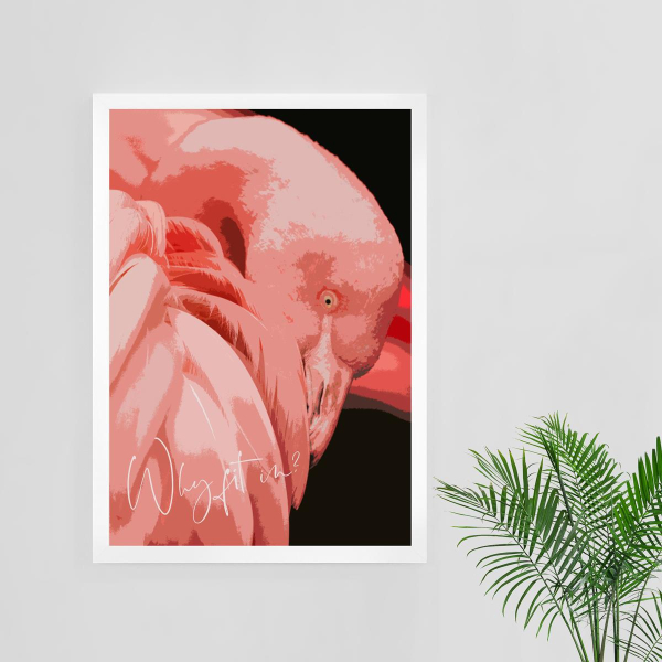 Why Fit In Art Print Leaders in Heels