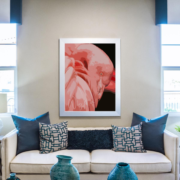 Why Fit In Art Print Leaders in Heels