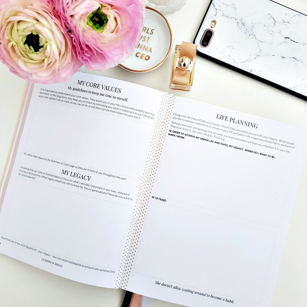 The Leaders in Heels Planner Make It Happen - Life Planning Pages