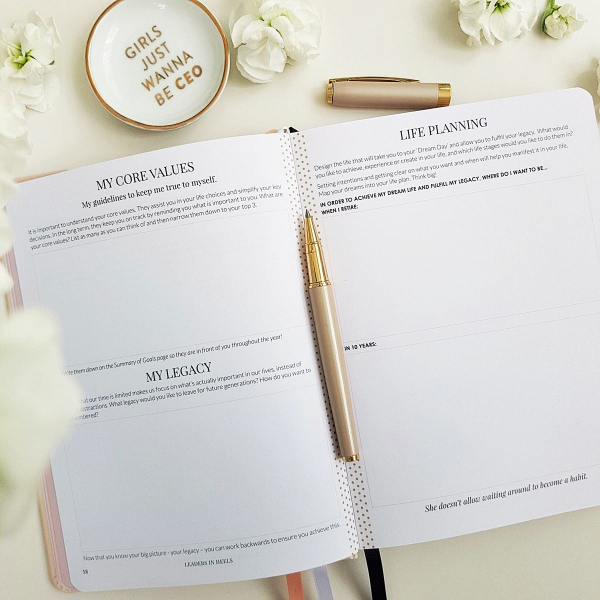 The Leaders in Heels Planner Make It Happen - Life Planning Pages