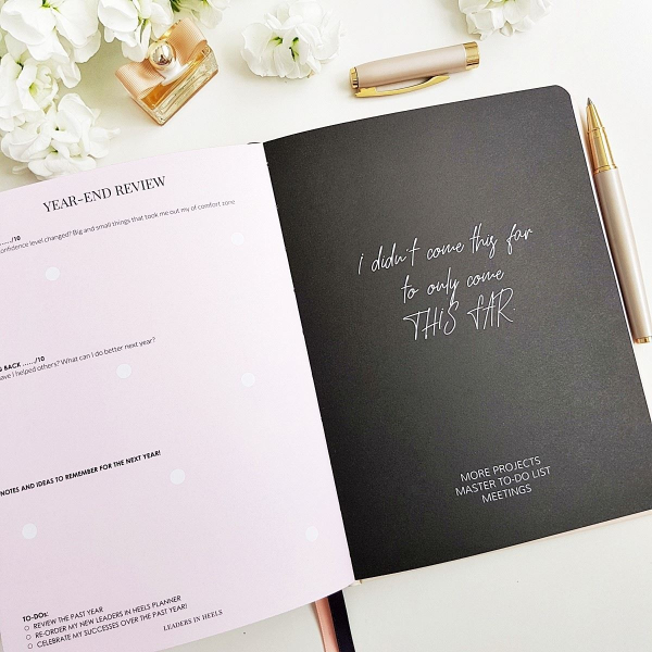 The Leaders in Heels Planner Make It Happen - Year end review