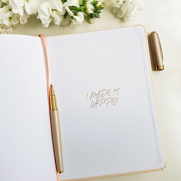 The Leaders in Heels Planner Make It Happen - Endpaper Back