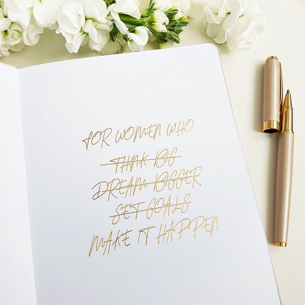 The Leaders in Heels Planner Make It Happen - Endpaper front