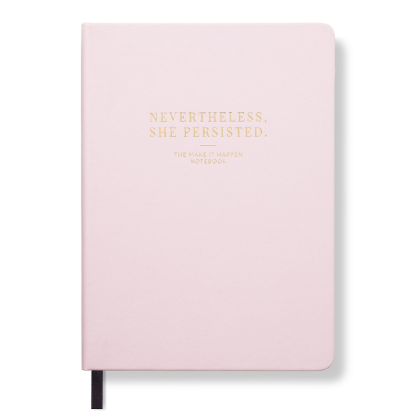 Nevertheless, She Persisted Notebook – Lady Pink