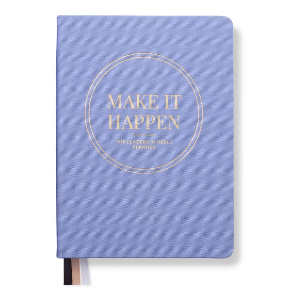 Leaders in Heels Planner – Make It Happen – Cornflower Blue