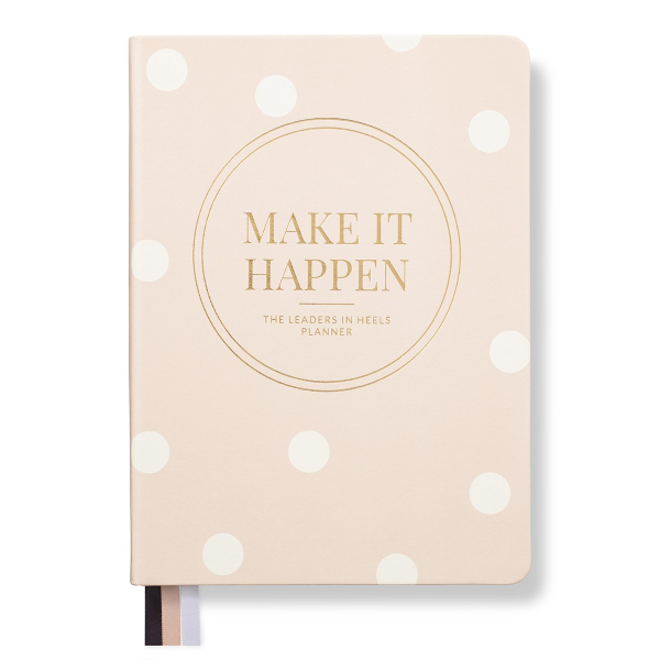 Leaders in Heels Planner – Make It Happen – Spotted Pink