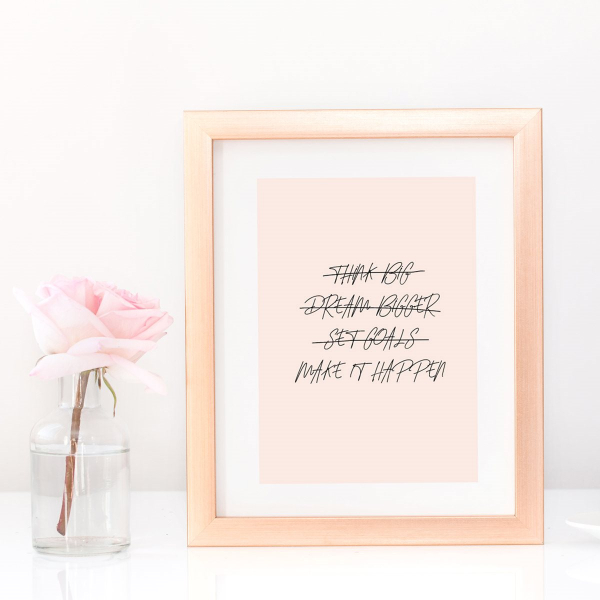 Make it Happen Print Leaders in Heels