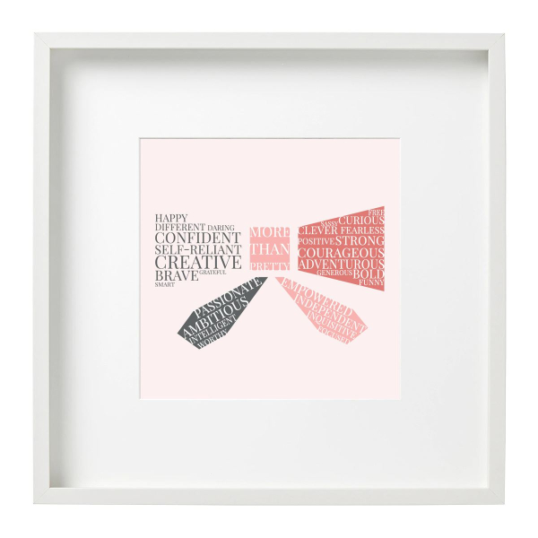 More Than Pretty - set of 3 digital prints for girls - Image 1
