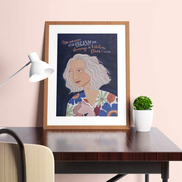 Betty Friedan The Ultimate Feminist Print