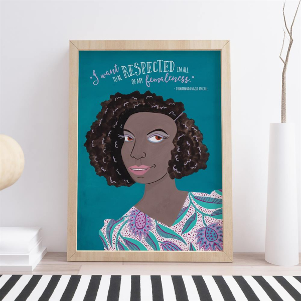 Chimamanda Ngozi Adichie Respect Print