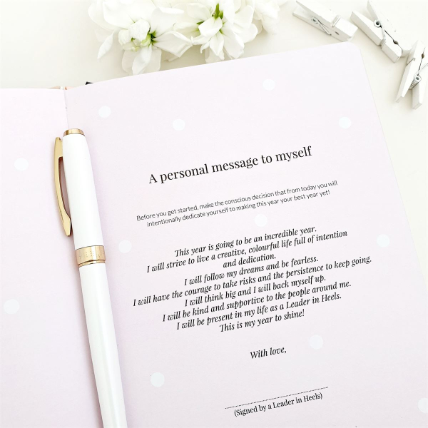 Leaders in Heels Planner Inside