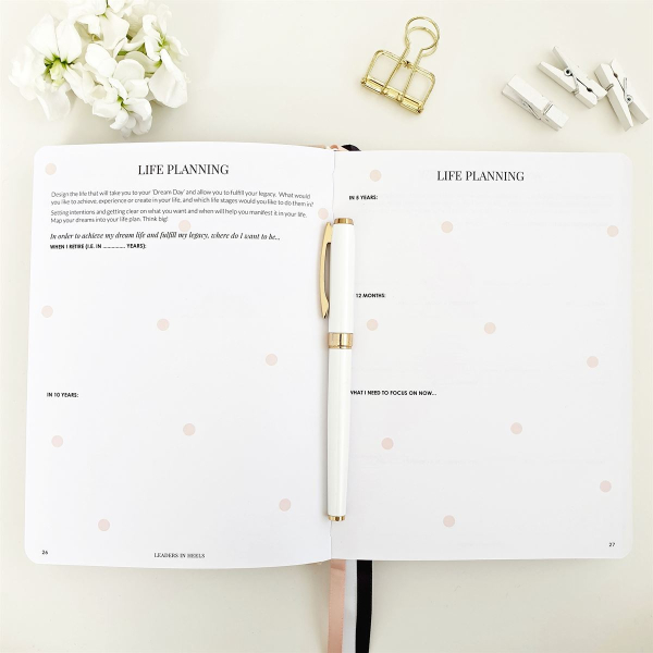 Leaders in Heels Planner Inside