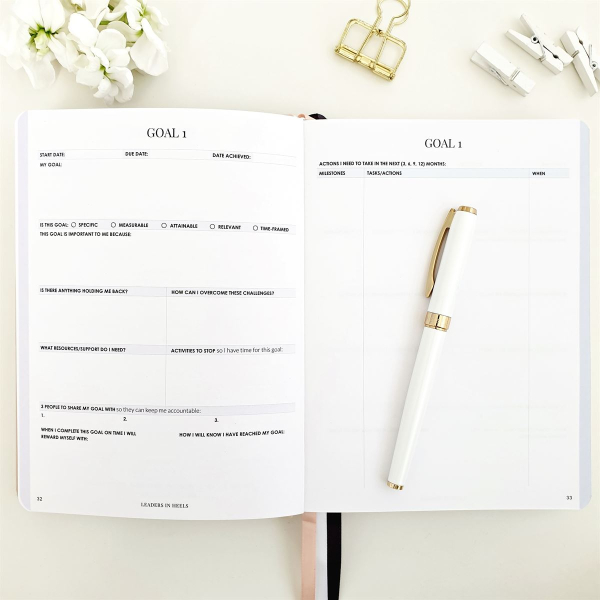 Leaders in Heels Planner Inside