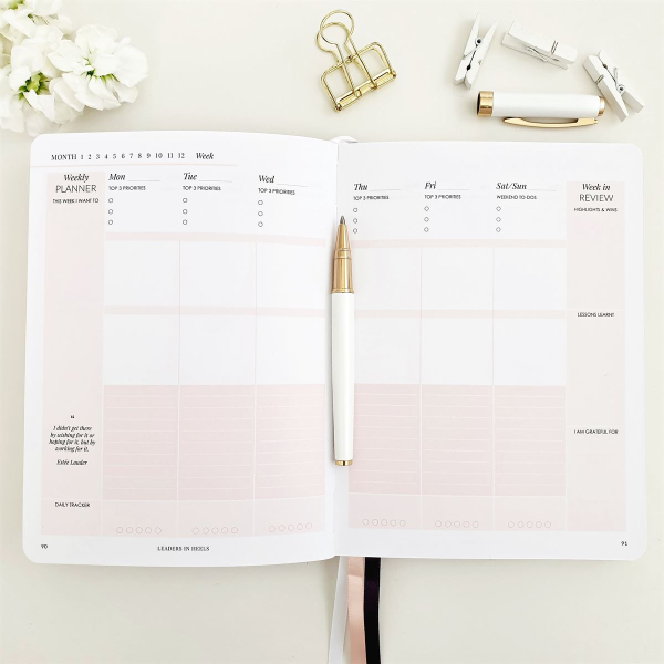 Leaders in Heels Planner Inside