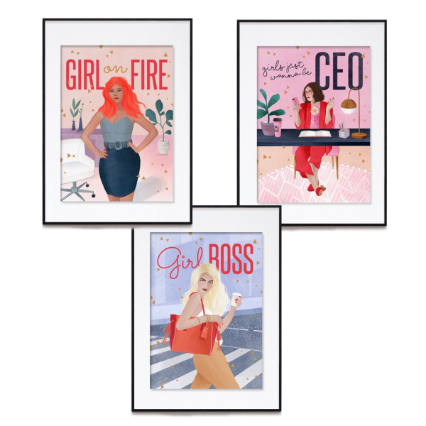 LH Agenda Setters by Nancy Chalmers - Digital Prints Bundle - Image 1