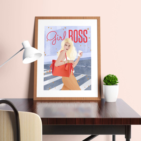 Girl Boss Print
