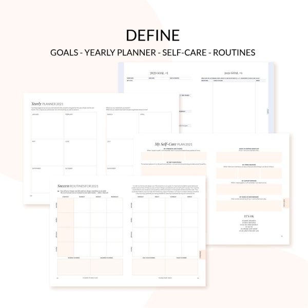 Leaders in Heels 2021 printable planner