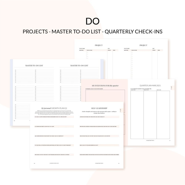 Leaders in Heels 2021 printable planner