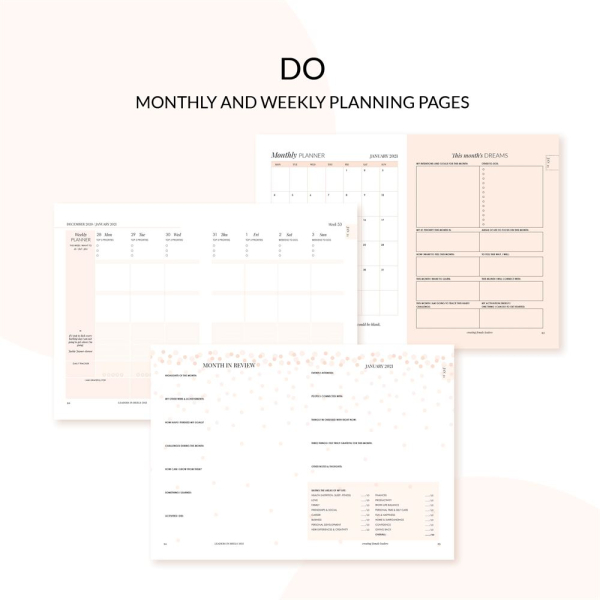 Leaders in Heels 2021 printable planner