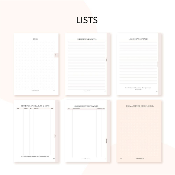 Leaders in Heels 2021 printable planner