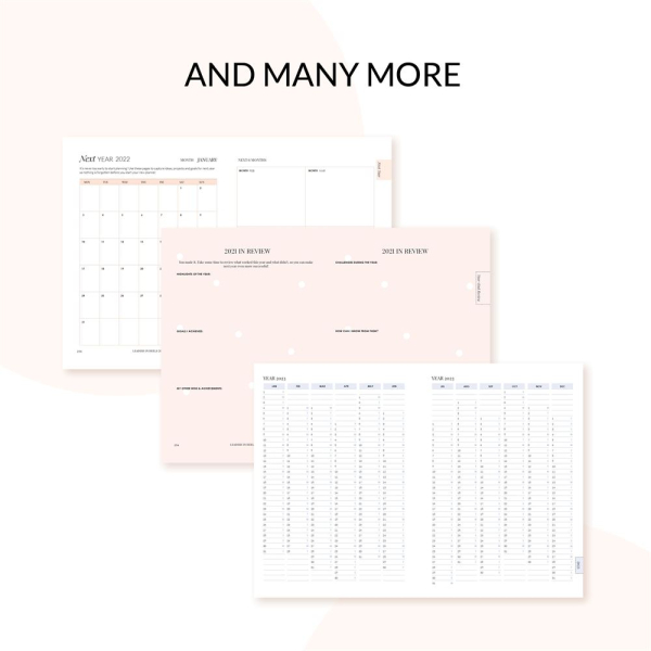 Leaders in Heels 2021 printable planner