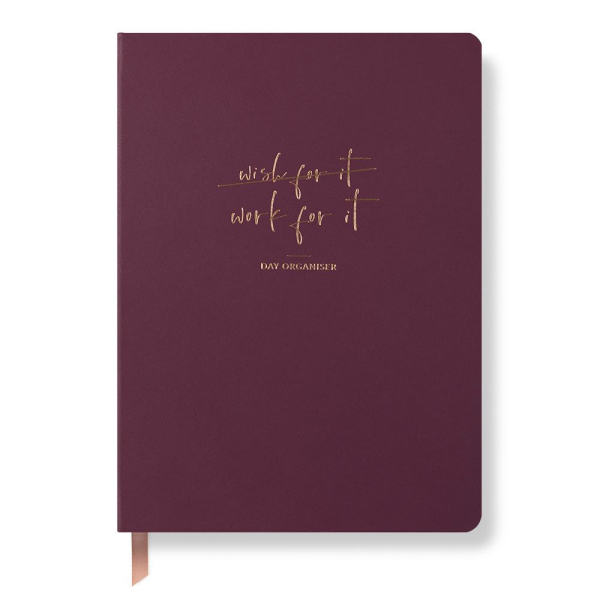 Work For It Day Organiser Mulberry