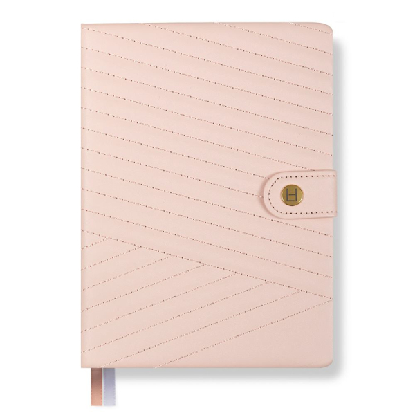 Phenomenal Woman Planner - Chevron-Quilted - Blush - Luxe Edition
