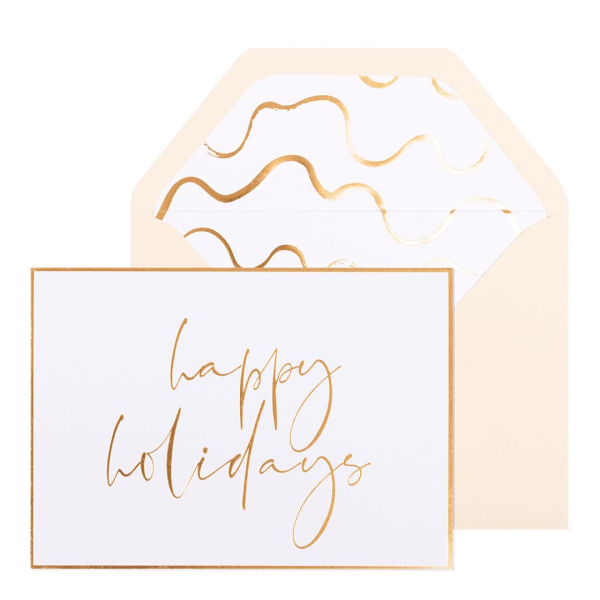 Happy Holidays Greeting Card - Image 1