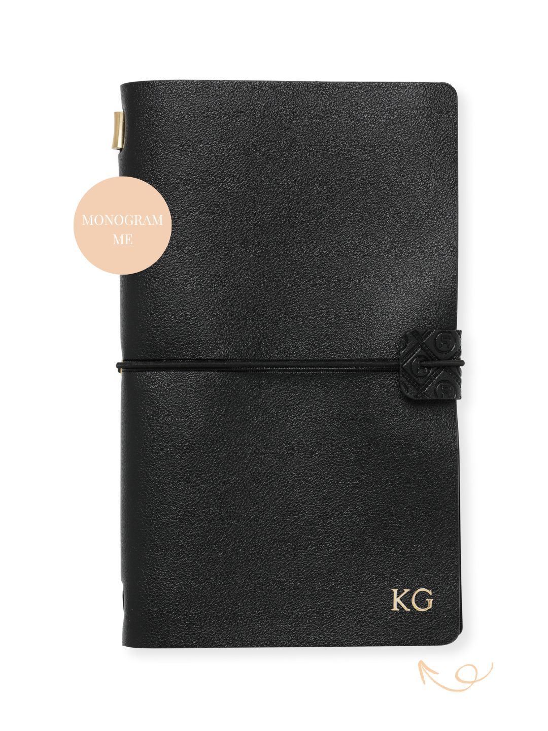 LH Agenda Explorer Refillable Notebook Set- Black