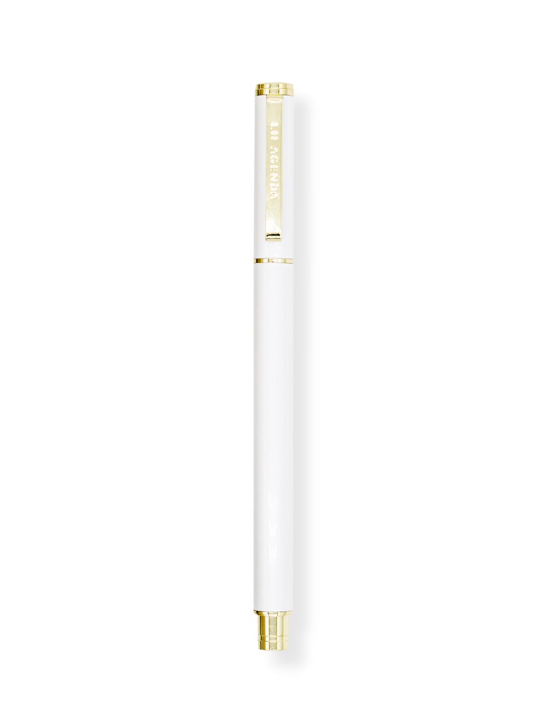 LH Agenda Rollerball Pen - White