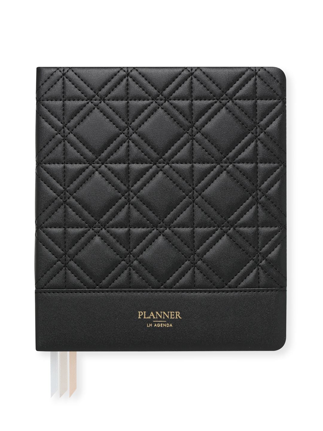 LH Planner - Weekly Large - Black - New Diamond Quilted