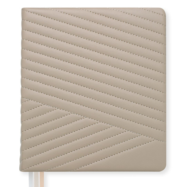 LH Planner - Weekly Large - Mocha - Chevron Quilted