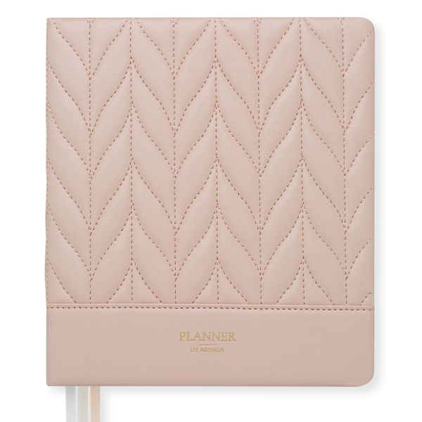 LH Planner - Weekly Large - Peony - Floral Quilted