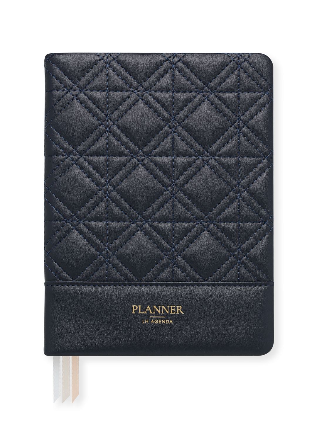 LH Planner - Weekly Medium - Midnight Blue - New Diamond Quilted