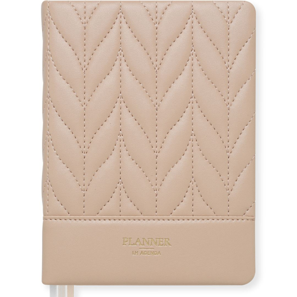 LH Planner - Weekly Medium - Rose - Floral Quilted