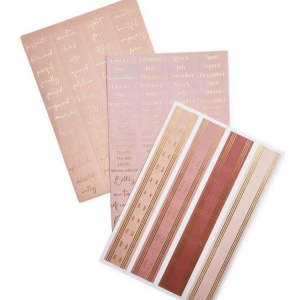 Planner Stickers and Tabs - Blossom
