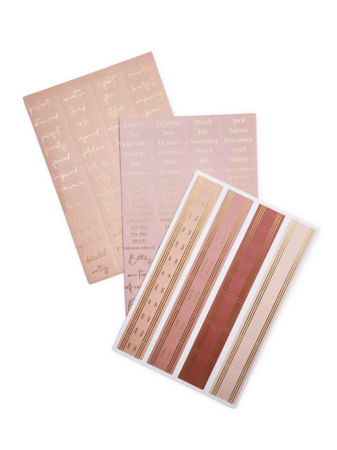 Planner Stickers and Tabs - Blossom